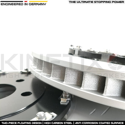 FOR AUDI S6 S7 S8 FRONT 2 PIECE FLOATING BRAKE DISCS BREMBO PADS SENSORS 400mm