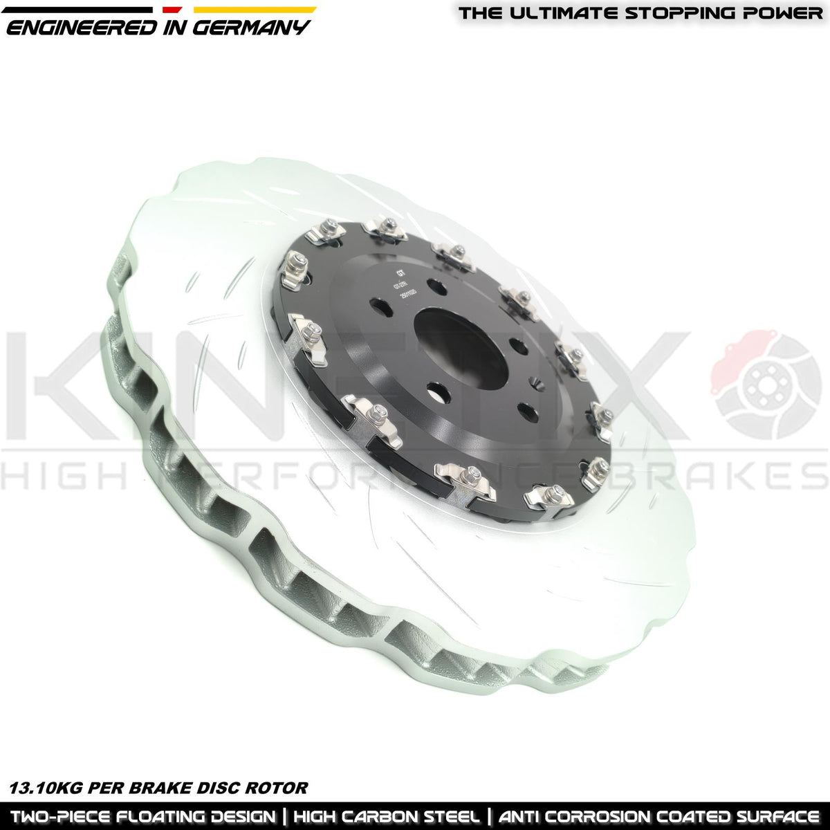 FOR AUDI RS6 C7 (2013-2018) TWO PIECE FLOATING FRONT REAR PERFORMANCE BRAKE DISCS 390mm X 36mm / 356mm X 22mm 4G0615301AH | 4G0615301E | 4G0615601 | 4G0615301 | 4G0615601E