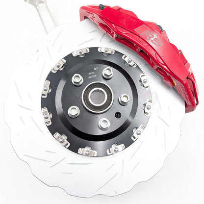 FOR AUDI RS6 C7 RS7 4G TWO PIECE FLOATING FRONT BRAKE DISCS PAIR 390mm X 36mm