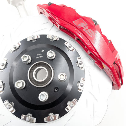 FOR AUDI RS6 C7 RS7 4G TWO PIECE FLOATING FRONT BRAKE DISCS PAIR 390mm X 36mm