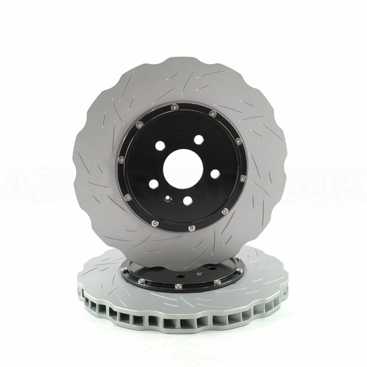 FOR AUDI RS6 RS7 (C8,4K) 2019- TWO PIECE FLOATING PERFORMANCE REAR BRAKE DISCS 370mm X 30mm 4K0615601A / 4K0 615 601 A