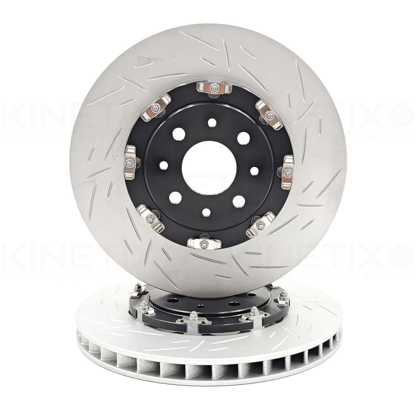 FOR ABARTH 500 595 695 COMPETIZIONE TWO PIECE FLOATING BRAKE DISCS 305mm X 28mm