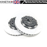 FOR ABARTH 500 595 695 COMPETIZIONE TWO PIECE FLOATING BRAKE DISCS PADS 305mm