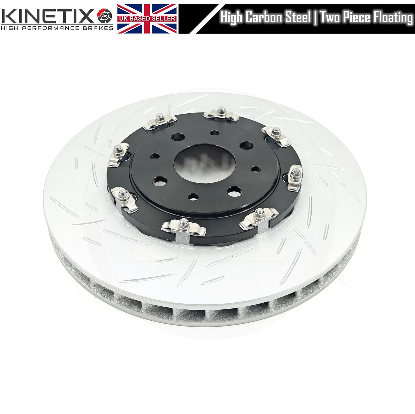 FOR ABARTH 500 595 695 COMPETIZIONE 2 PIECE FLOATING BRAKE DISCS PADS 305m X 28M
