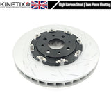 FOR ABARTH 500 595 695 COMPETIZIONE 2 PIECE FLOATING BRAKE DISCS PADS 305m X 28M