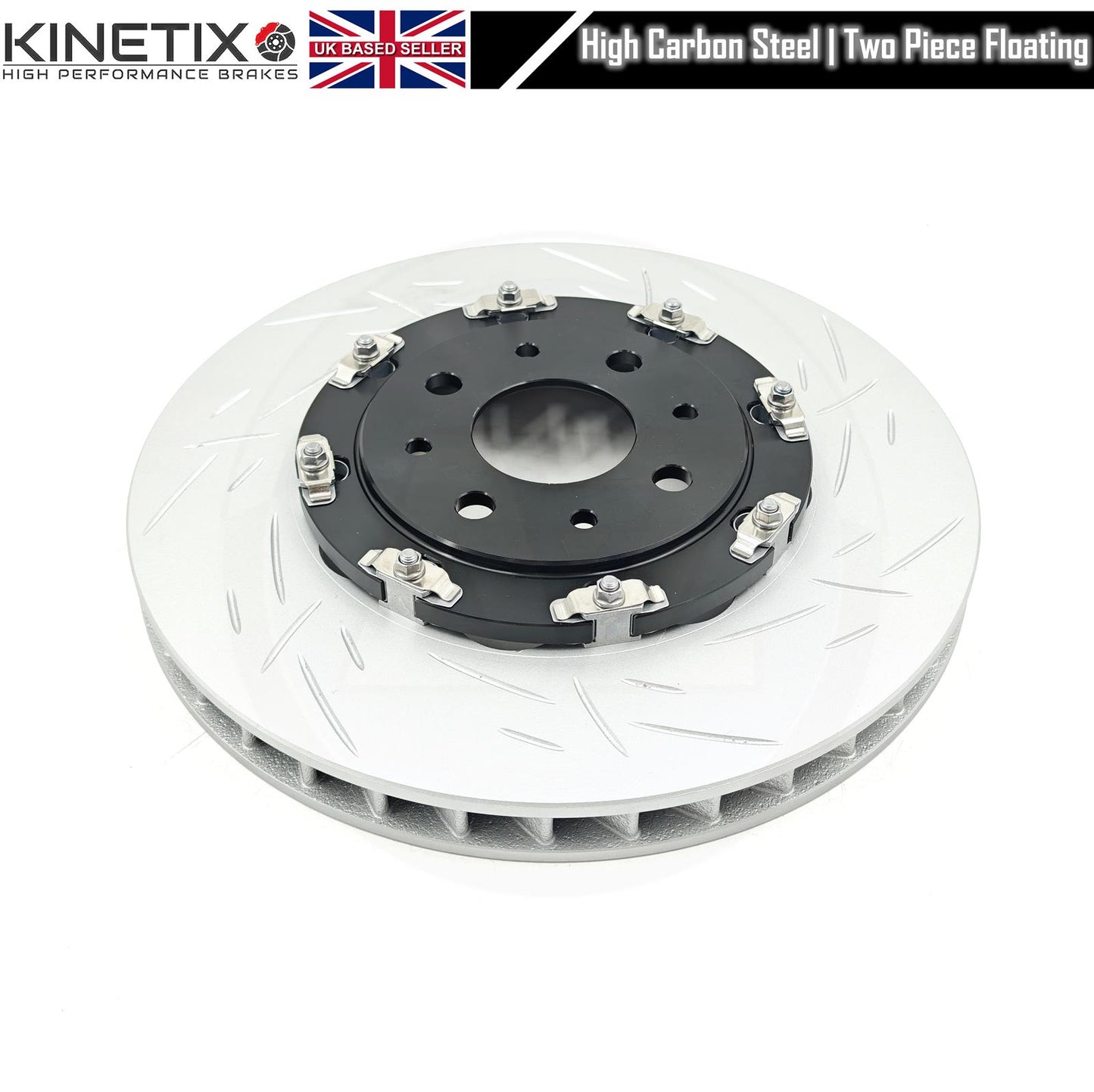 FOR ABARTH 500 595 695 COMPETIZIONE 2 PIECE FLOATING BRAKE DISCS PADS 305m X 28M