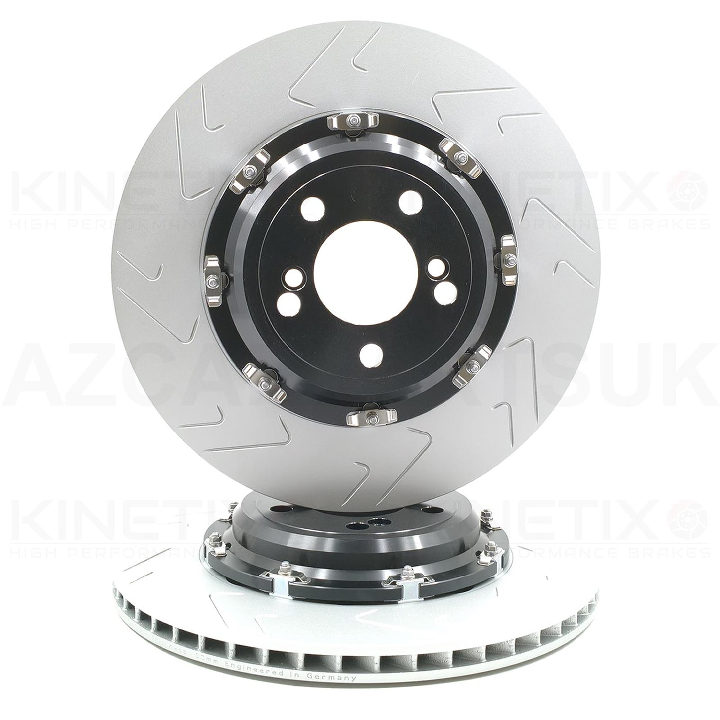 FOR BMW M3 F80 Competition TWO PIECE FLOATING REAR BRAKE DISCS MINTEX RACING PADS & WEAR WIRE SENSOR LEAD 370mm X 24mm