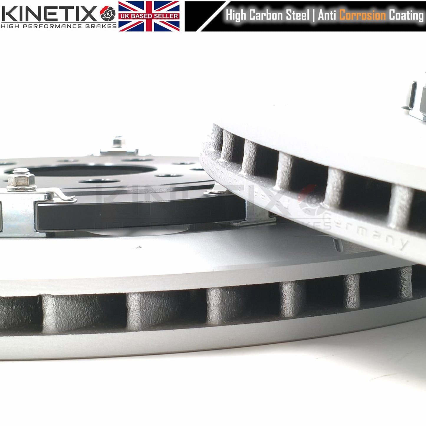 FOR BMW M2 F87 M3 F80 M4 F82 F83 REAR TWO PIECE FLOATING BRAKE DISCS TEXTAR OEM PADS & WEAR WIRE SENSOR LEAD 370mm X 24mm