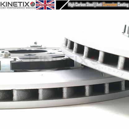 FOR BMW M2 F87 M3 F80 M4 F82 F83 REAR TWO PIECE FLOATING BRAKE DISCS TEXTAR OEM PADS & WEAR WIRE SENSOR LEAD 370mm X 24mm