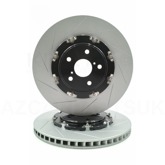 FOR TOYOTA YARIS GR 2020- TWO PIECE FLOATING FRONT BRAKE DISCS PAIR 356mm X 28mm