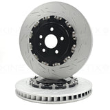 FOR AUDI RS3 8V 15-20 FRONT 2 PIECE FLOATING BRAKE DISCS 370mm 80V615301R/Q/D