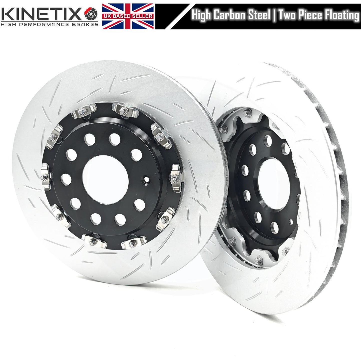 FOR AUDI RSQ3 F3x 2019- FRONT REAR TWO PIECE FLOATING BRAKE DISCS 375mm 310mm