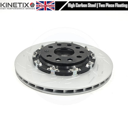 FOR VW GOLF R MK7/7.5 FRONT REAR TWO PIECE FLOATING BRAKE DISCS CERAMIC PADS