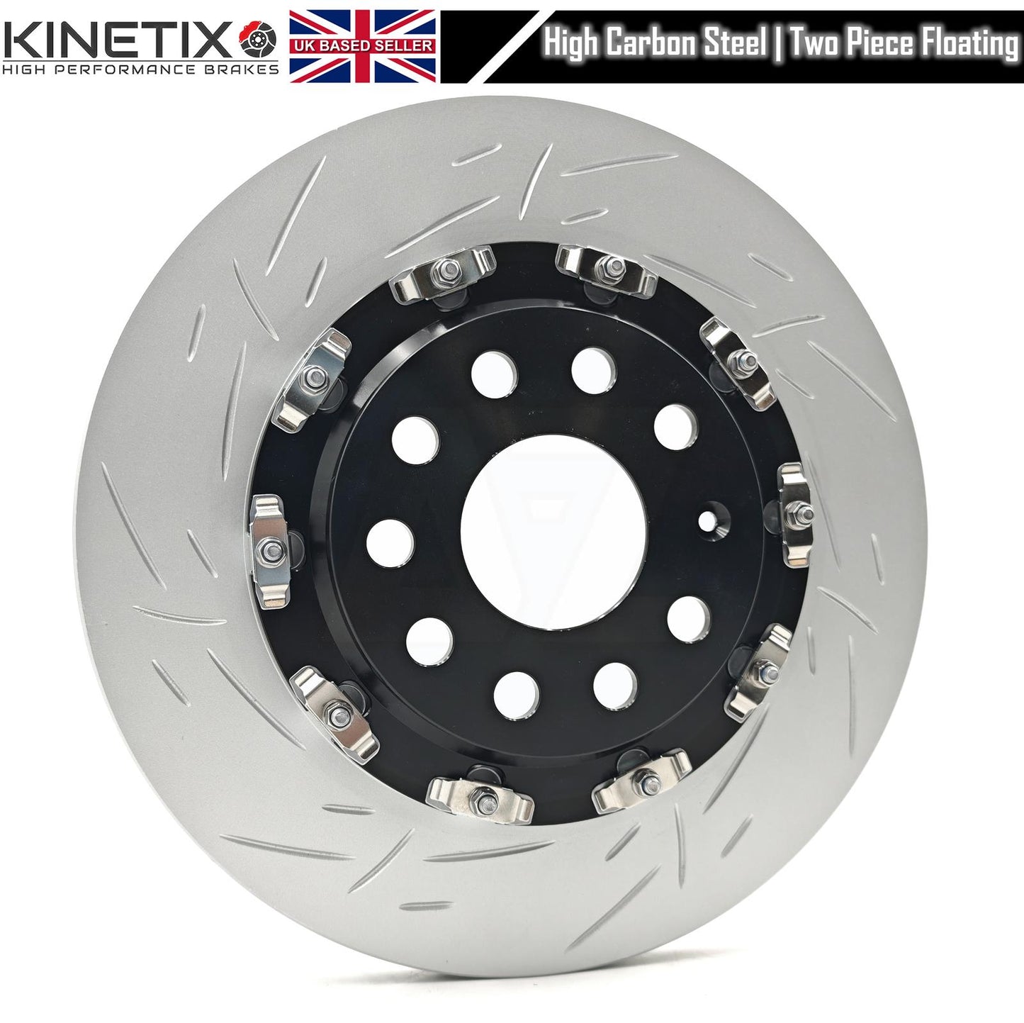 FOR VW GOLF R MK7/7.5 FRONT REAR TWO PIECE FLOATING BRAKE DISCS CERAMIC PADS