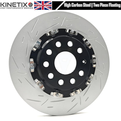 FOR VW GOLF R MK7/7.5 FRONT REAR TWO PIECE FLOATING BRAKE DISCS CERAMIC PADS