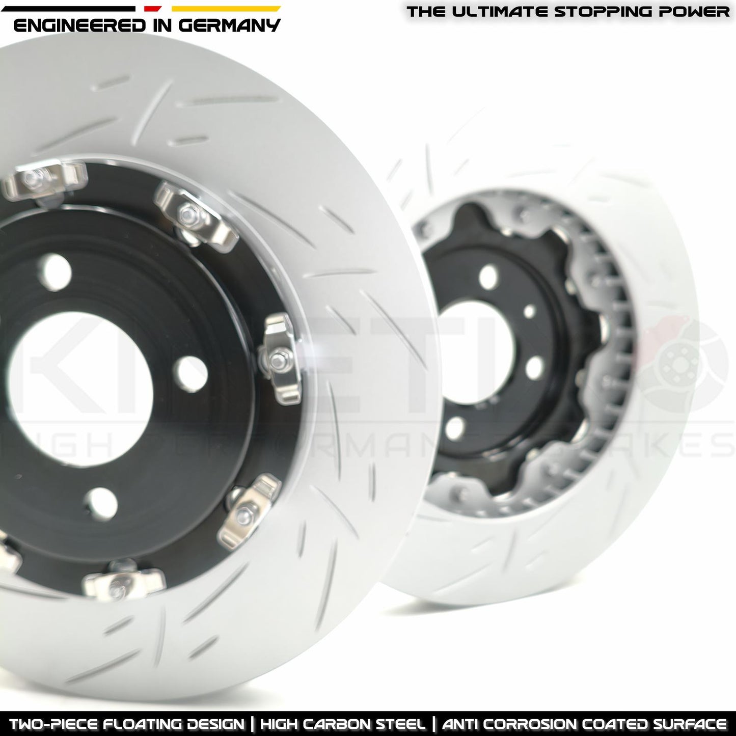 FOR SEAT IBIZA CUPRA R 1.8 TURBO FRONT BRAKE DISCS 305mm X 28mm **4 STUD**