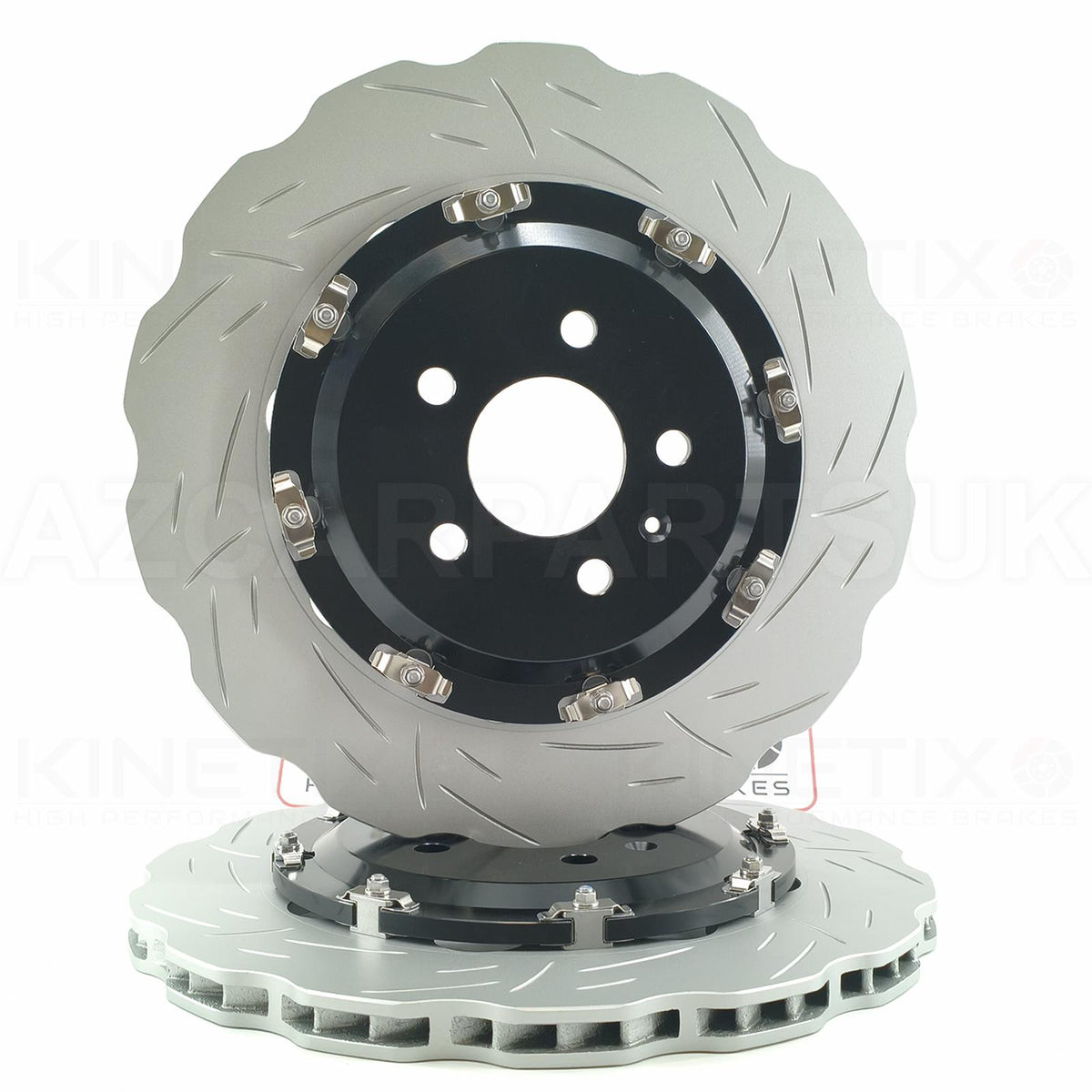 FOR AUDI RS6 C7 REAR TWO PIECE FLOATING BRAKE DISCS BREMBO PADS 356mm X 22mm 4G0615601E 2013-2018