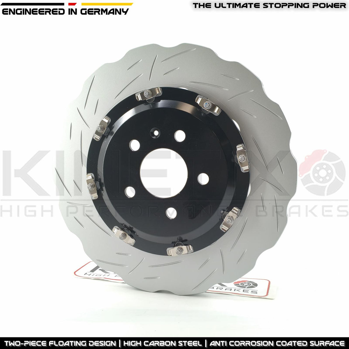 FOR AUDI RS6 C7 (2013-2018) TWO PIECE FLOATING FRONT REAR PERFORMANCE BRAKE DISCS 390mm X 36mm / 356mm X 22mm 4G0615301AH | 4G0615301E | 4G0615601 | 4G0615301 | 4G0615601E