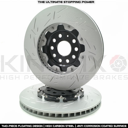 VW GOLF R GTI MK7/7.5 MACAN 4 POT FRONT BIG BRAKE DISCS UPGRADE 345mm X 30mm