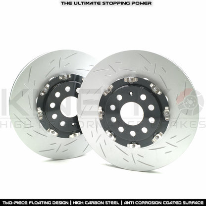 MQB BIG BRAKE KIT 4 POT PORSCHE MACAN KINETIX AUDI S3 GOLF R R32 SEAT LEON CUPRA