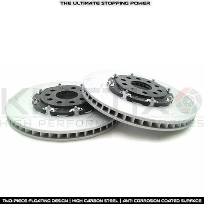 MQB BIG BRAKE KIT 4 POT PORSCHE MACAN KINETIX AUDI S3 GOLF R R32 SEAT LEON CUPRA