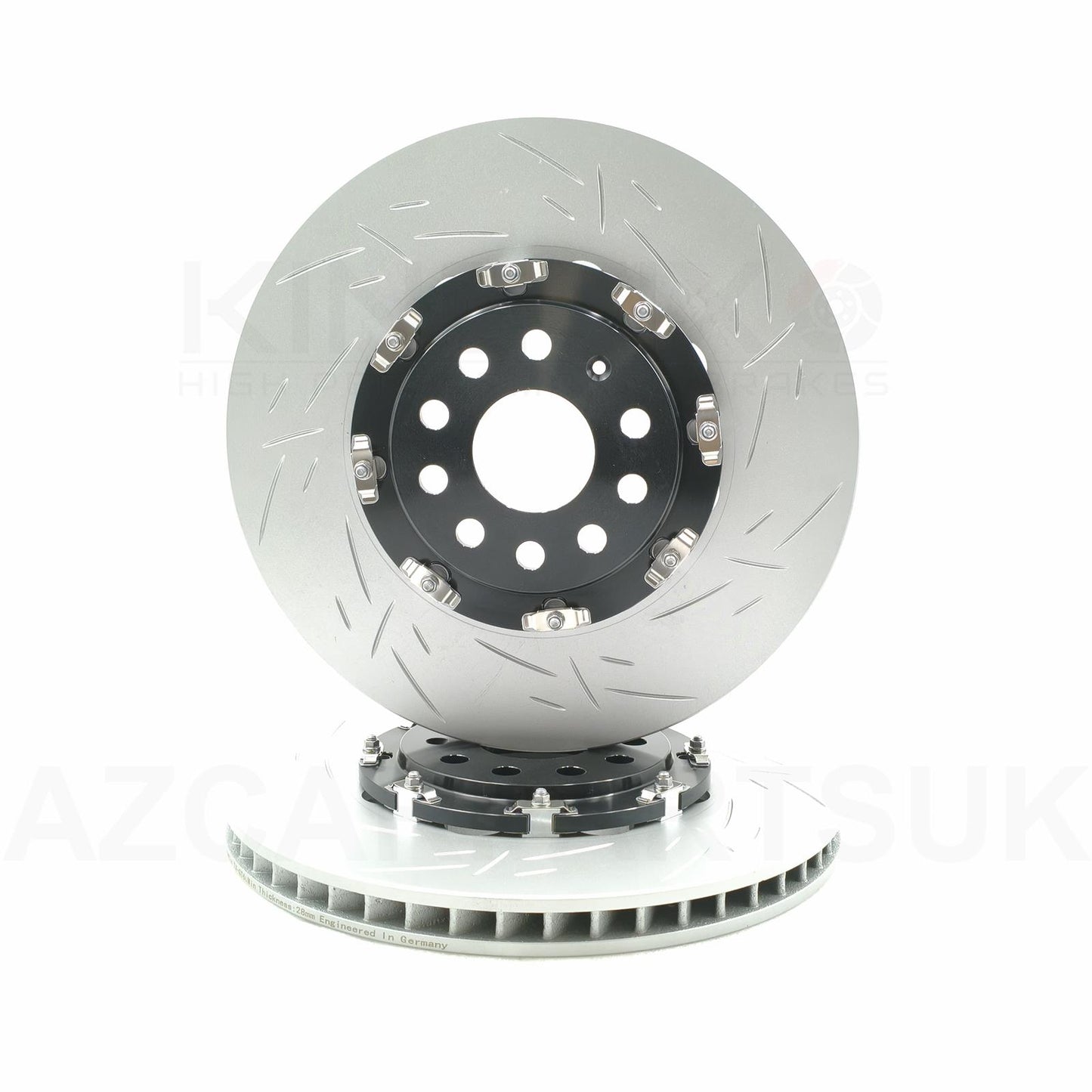 345mm X 30mm MACAN 4 POT FRONT BRAKE CALIPER UPGRADE FOR AUDI S3 SQ2 TTS TT