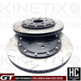 FOR AUDI S4 S5 A6 A7 A8 SQ5 PORCHE MACAN VW TOUAREG REAR BRAKE DISCS PAIR 330mm