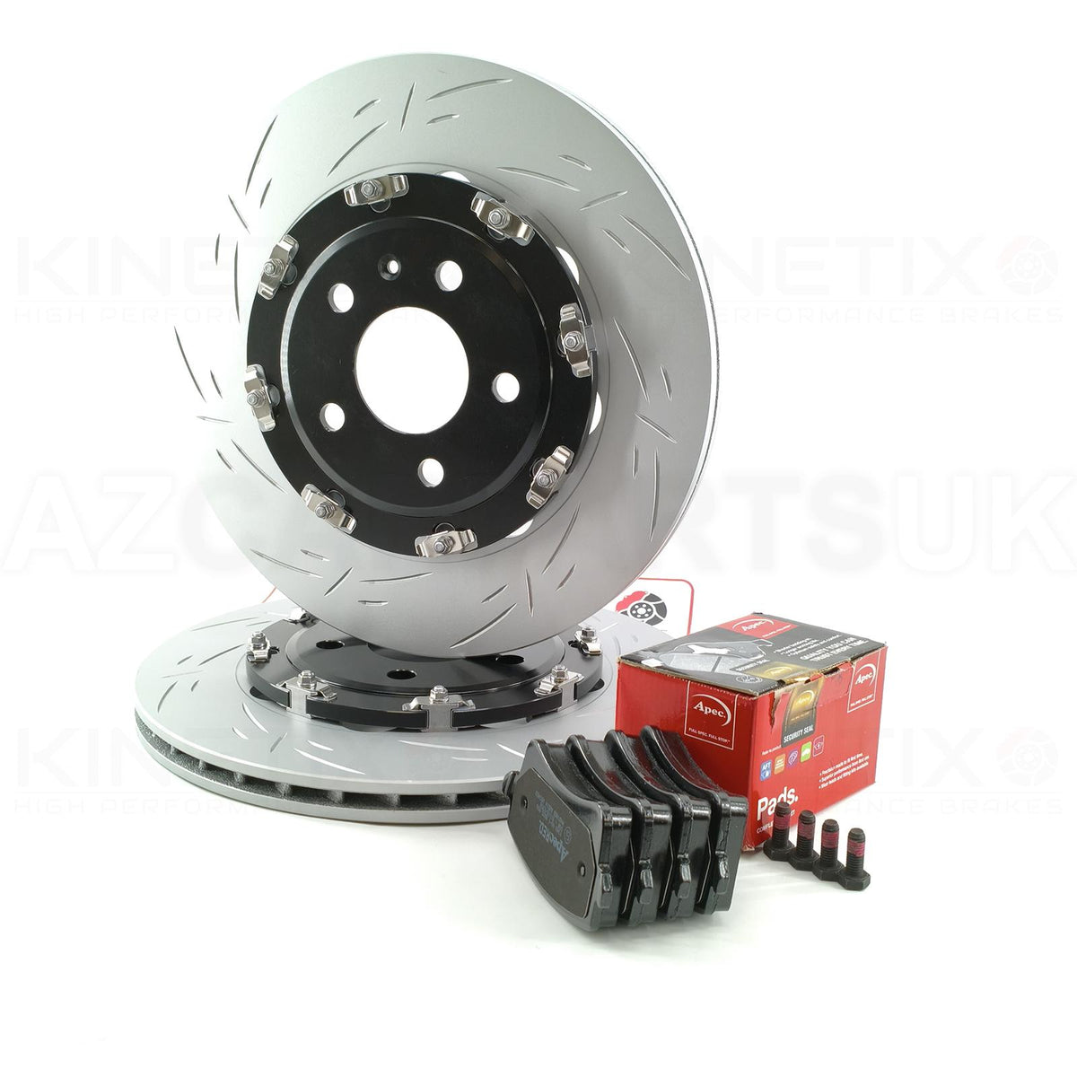 FOR AUDI S4 S5 B8 SQ5 TWO PIECE FLOATING PERFORMANCE REAR BRAKE DISCS PADS 330mm X 22mm