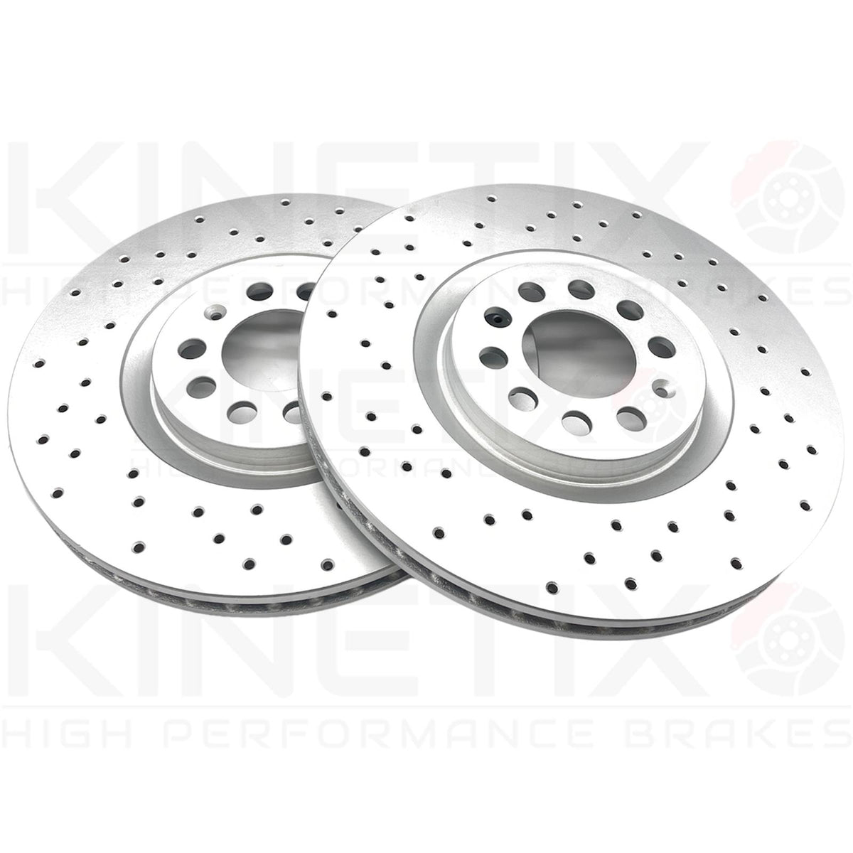 FOR SEAT LEON 1.8 20 V T FRONT CROSS DRILLED BRAKE DISCS BREMBO PADS 312mm
