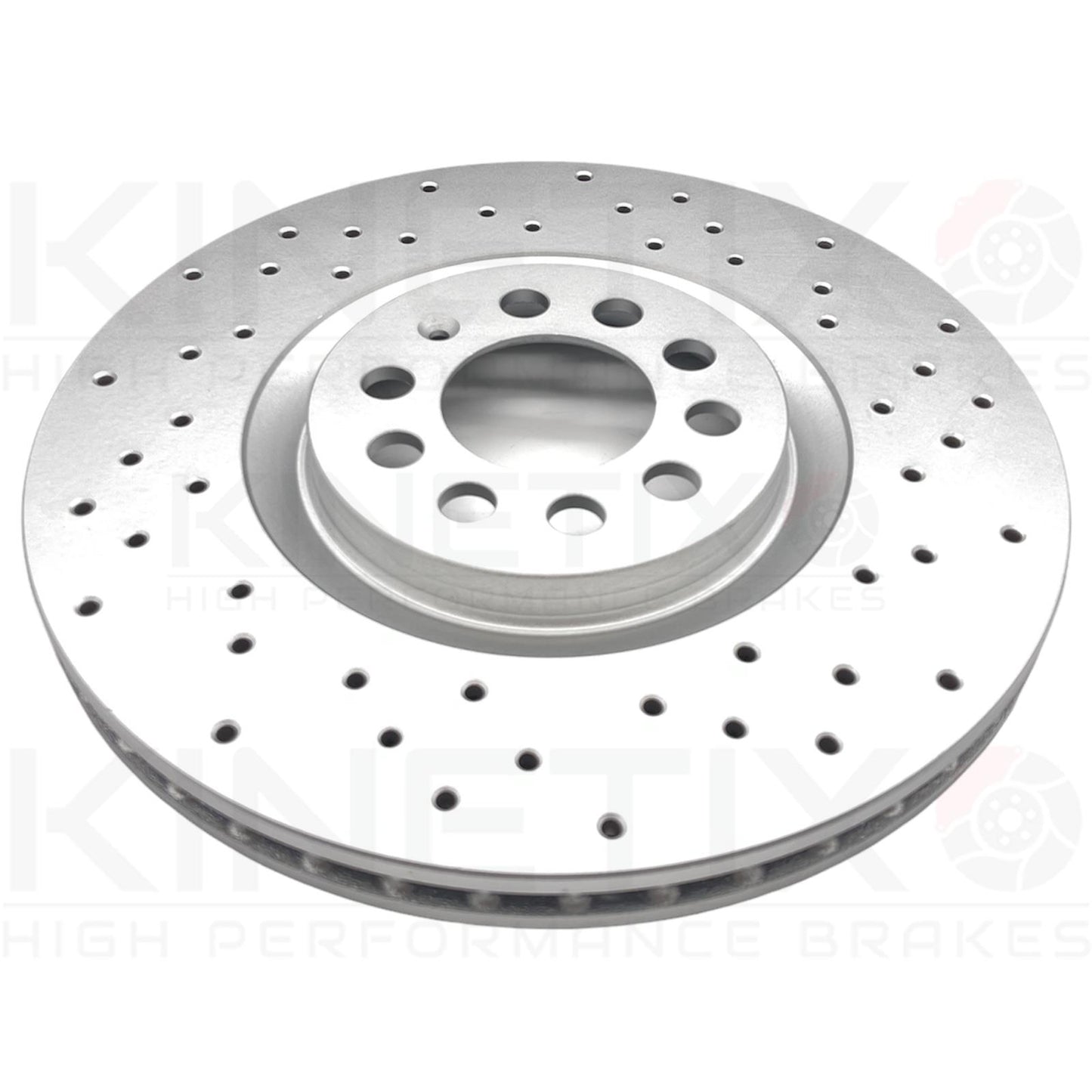 FOR GOLF GTI MK4 1.8 T + ANNIVERSARY FRONT REAR DRILLED BRAKE DISCS BREMBO PADS