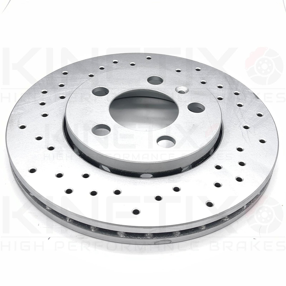 FOR SEAT LEON CUPRA R 1.8 225 KINETIX REAR DRILLED BRAKE DISCS MINTEX PADS 256mm