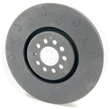 FITS AUDI TT 3.2 VR6 (8N) VW GOLF R32 MK4 J GROOVED FRONT BRAKE DISCS PAIR 334mm