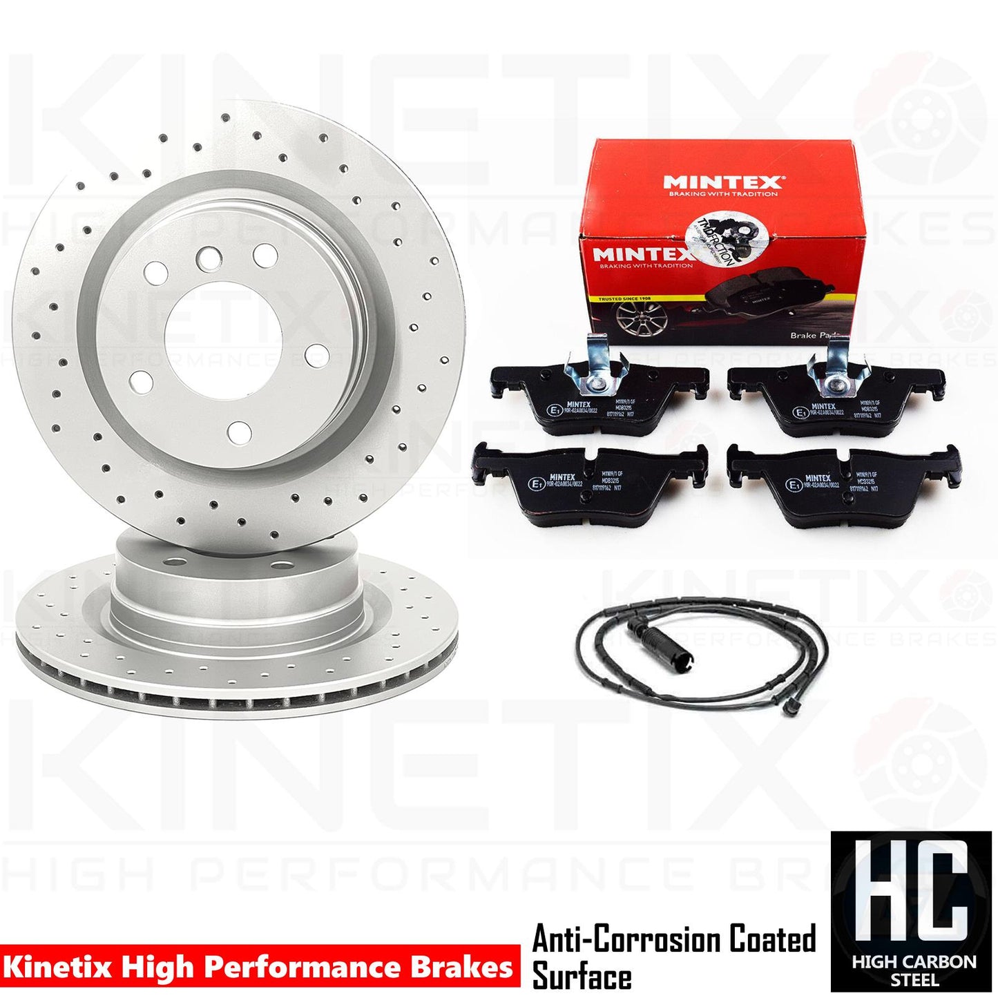 FOR BMW 120d 125d 120i 125i F20 F21 M SPORT REAR BRAKE DISCS MINTEX PADS 300mm