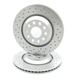 FOR CUPRA FORMENTOR 2.0 TSI 1.4 e-Hybrid VZ DRILLED FRONT REAR BRAKE DISCS PADS