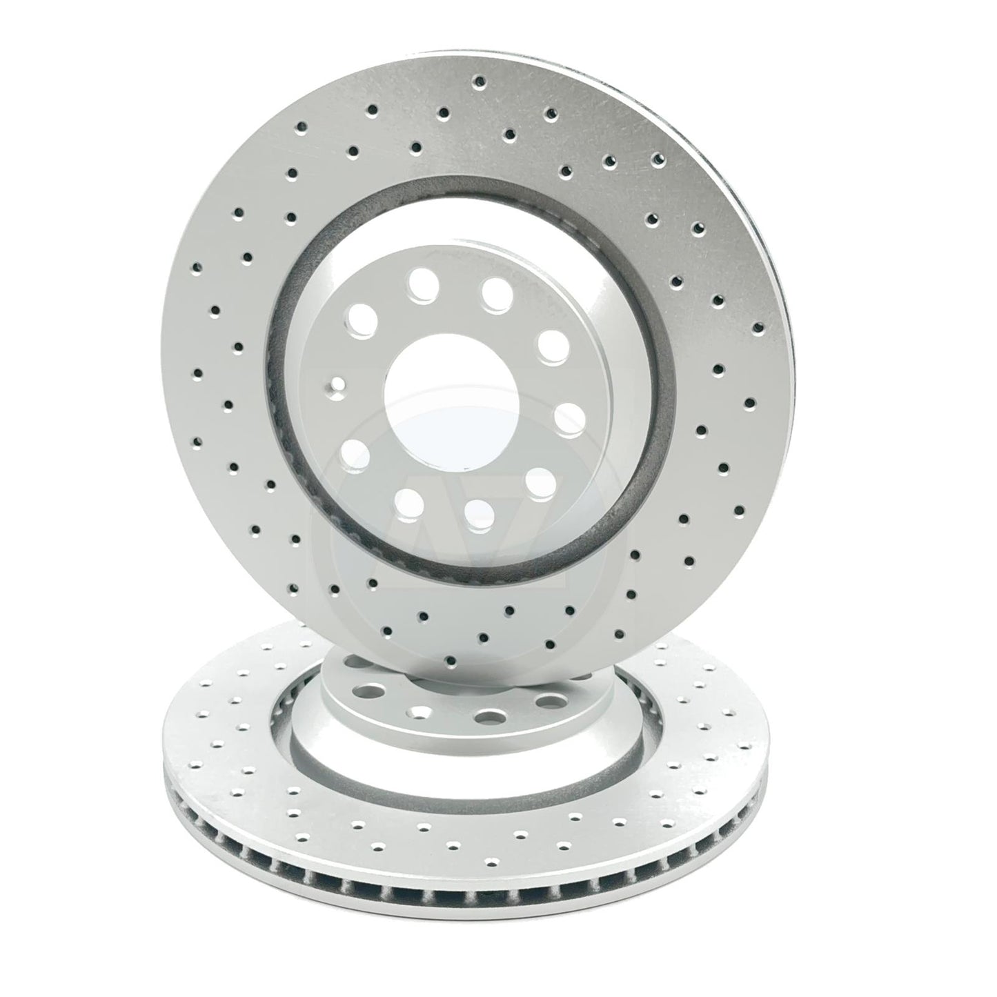 FOR CUPRA FORMENTOR 2.5 VZ5 (2021-) DRILLED FRONT REAR BRAKE DISCS 375mm 310mm