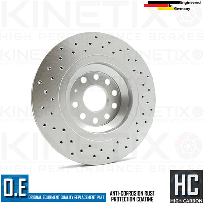 AUDI RS3 8V 17-2020 FRONT REAR BRAKE DISCS 8V0615301C 8V0615301S 370mm 310mm