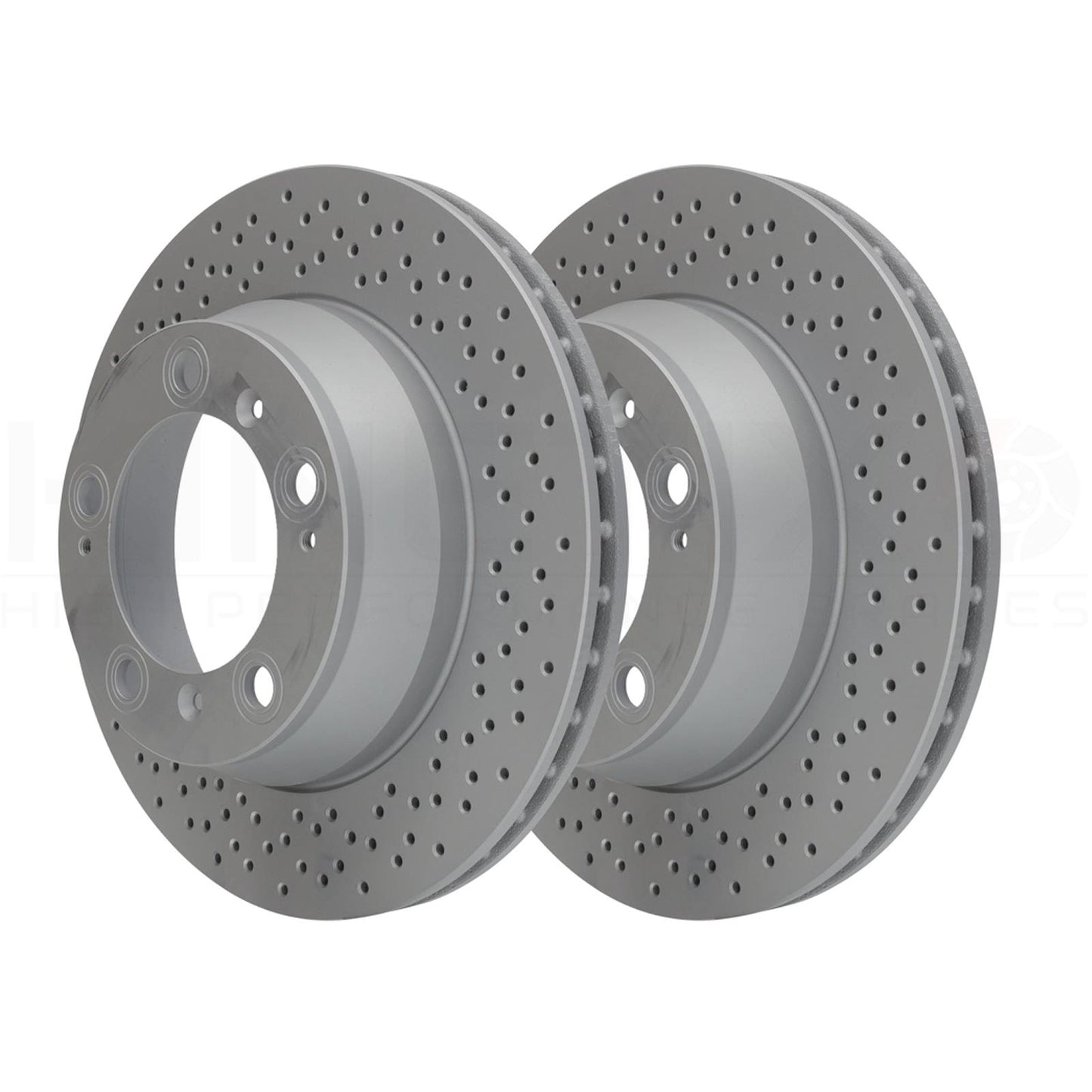 FOR PORSCHE Boxster (986) 2.7 1999-2004 REAR BRAKE DISCS PAIR 299mm X 24mm