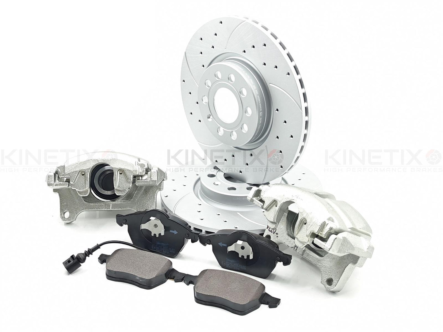 VW GOLF MK4 GTD TDi TURBO BIG BRAKE DISC UPGRADE CALIPER CONVERSION KIT 312MM