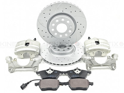 VW GOLF MK4 GTD TDi TURBO BIG BRAKE DISC UPGRADE CALIPER CONVERSION KIT 312MM