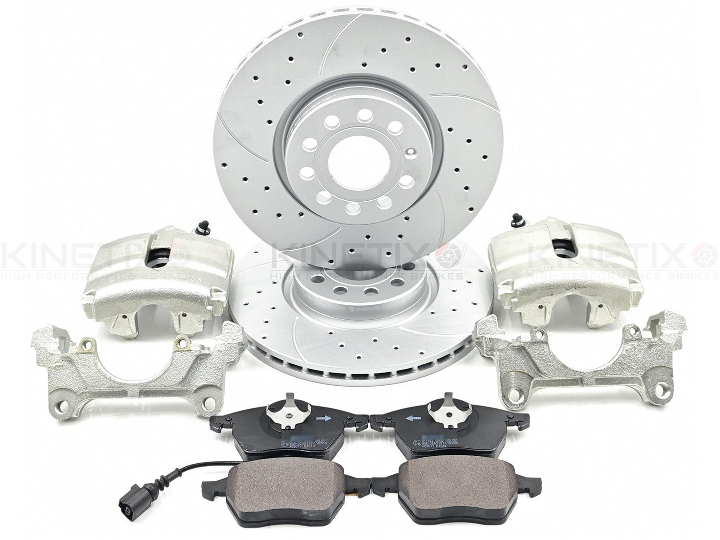 FOR VW JETTA 2.0 TFSI 288mm-312mm FRONT BIG BRAKE DISCS CALIPERS UPGRADE