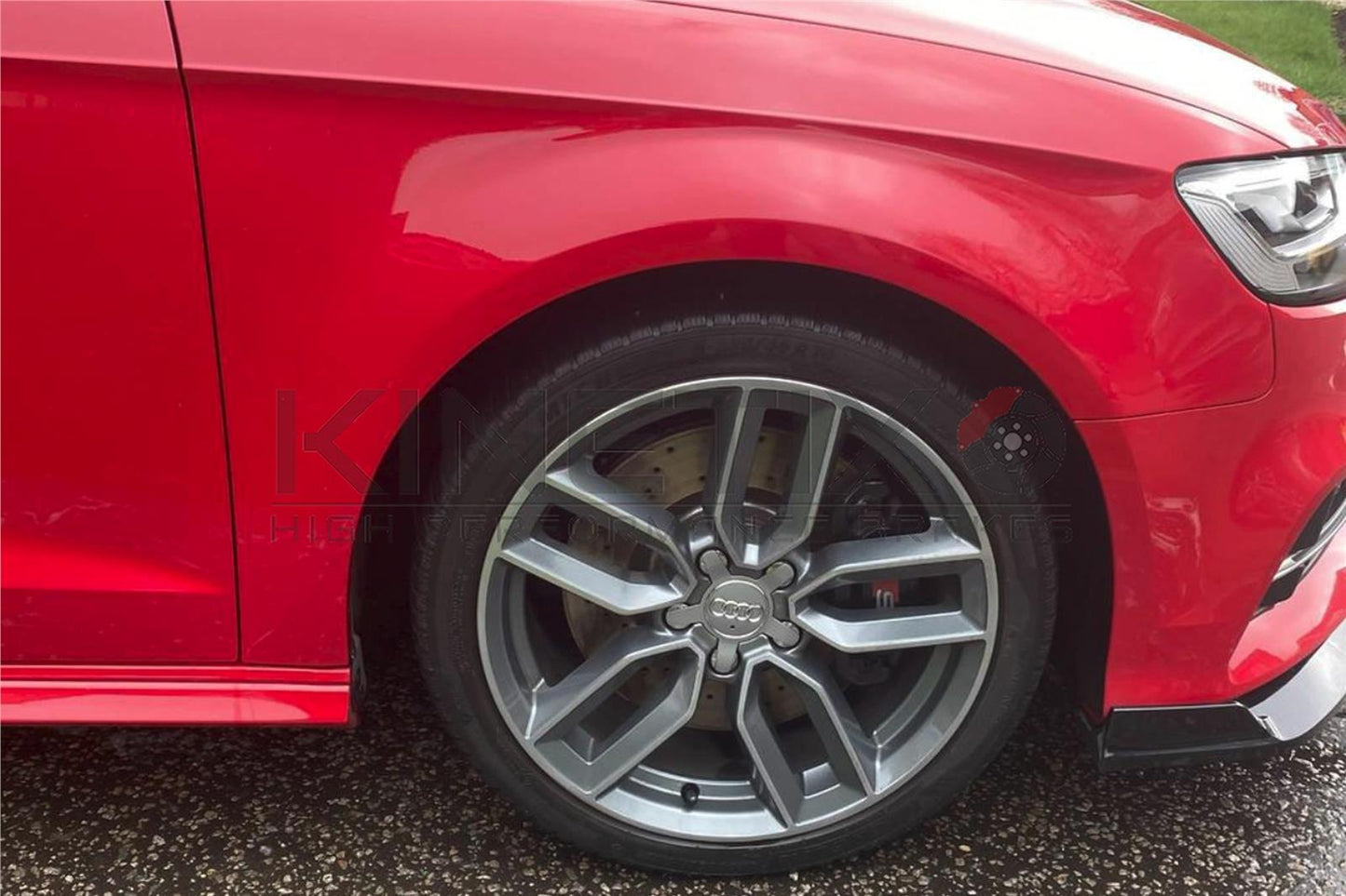 FOR CUPRA LEON 2.0 TSI VZ1 (2020+) DRILLED FRONT BRAKE DISCS TEXTAR PADS 340mm