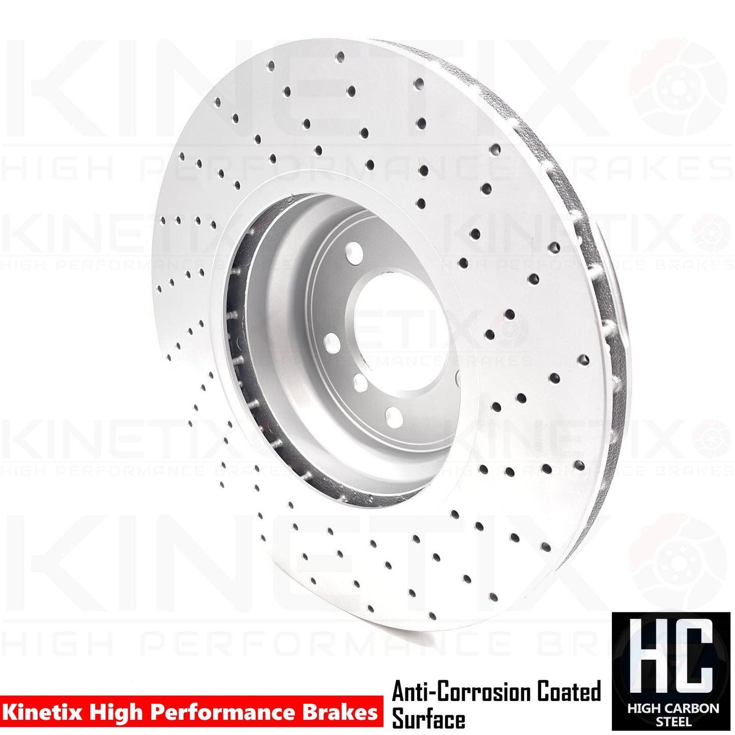 FOR BMW Z4 35i 35is E89 FRONT CROSS DRILLED PERFORMANCE BRAKE DISCS PAIR 348mm