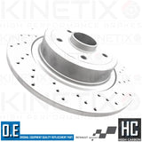 FOR RENAULT CLIO SPORT 197 FRONT REAR DRILLED BRAKE DISCS ABS SENSOR BEARING