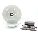 FOR RENAULT MEGANE SPORT CUP RS 225 REAR BRAKE DISCS MINTEX PADS 300mm