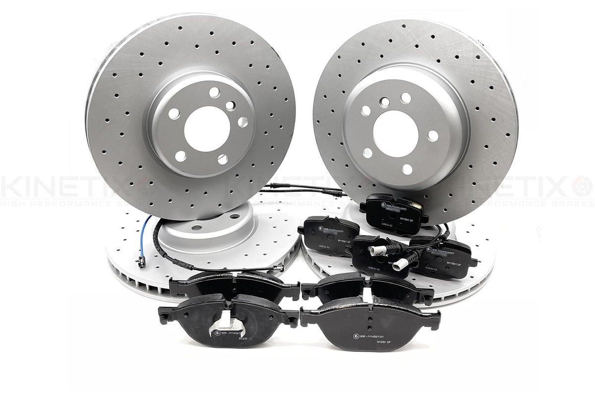 FOR BMW 530d 535d 535i 640d 640i 650i M SPORT FRONT REAR BRAKE DISCS PADS FR/RR
