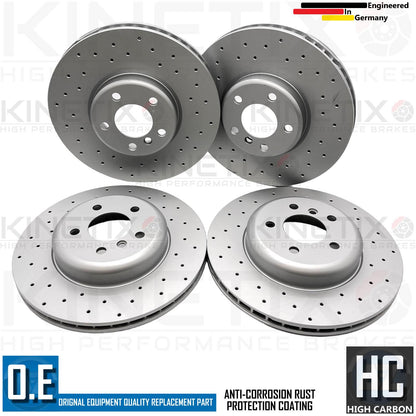 FOR BMW 530d 535d 535i 640d 640i 650i M SPORT FRONT REAR BRAKE DISCS PADS FR/RR