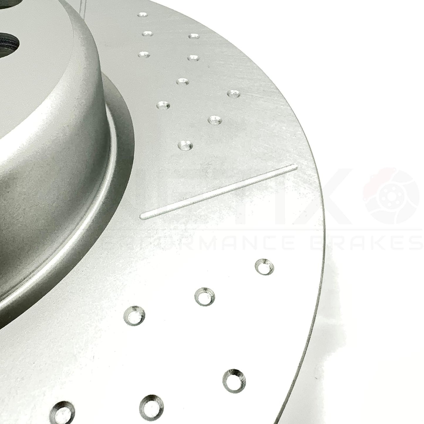 FOR BMW M135i F20 FRONT DIMPLED GROOVED BRAKE DISCS PADS WEAR WIRE SENSOR 340mm