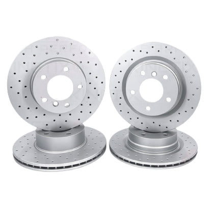 FOR BMW 125i 120i F20 F21 M SPORT DRILLED FRONT REAR BRAKE DISCS BREMBO PADS