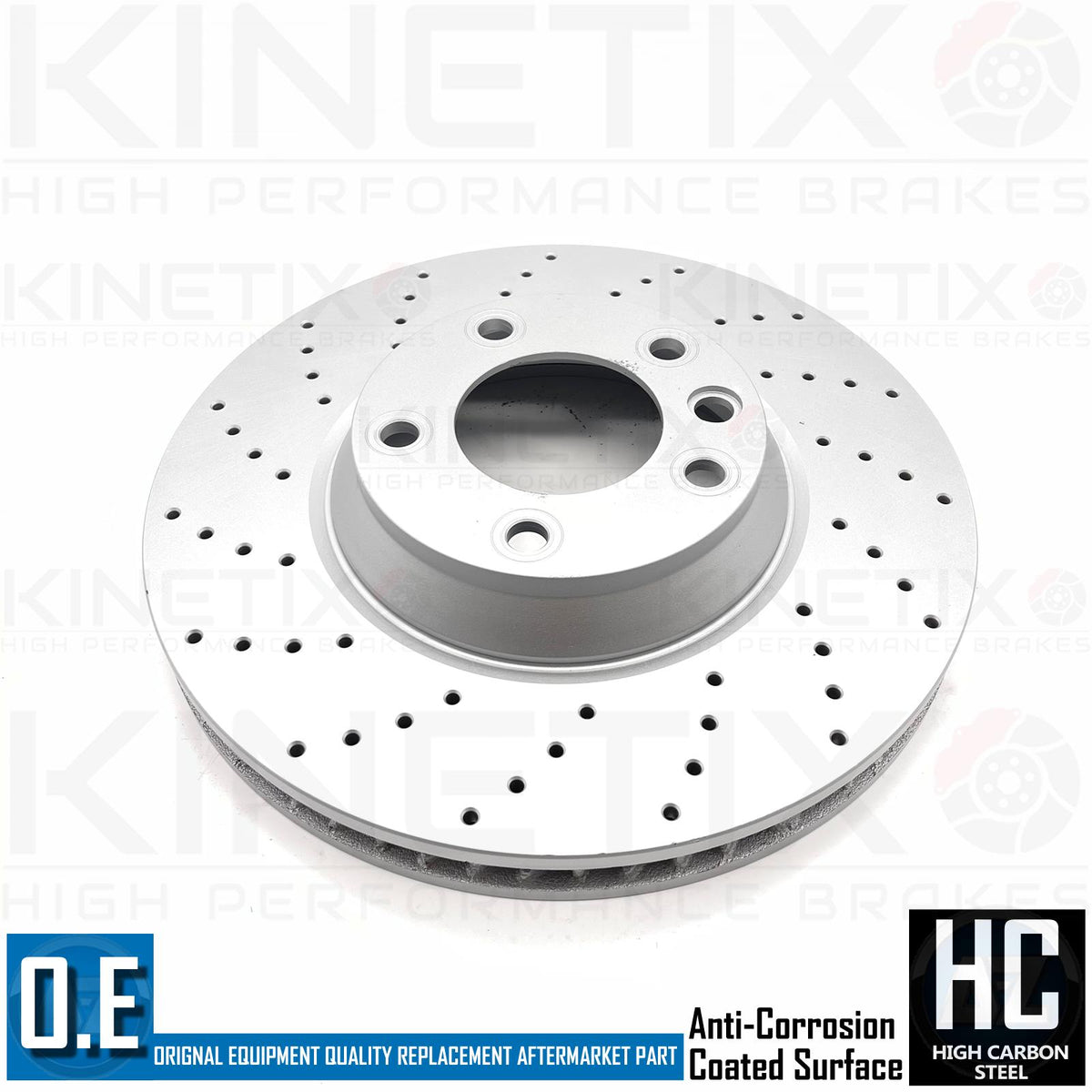 FOR PORSCHE CAYENNE 3.0 Diesel 10-22 CROSS DRILLED FRONT REAR BRAKE DISCS F/R
