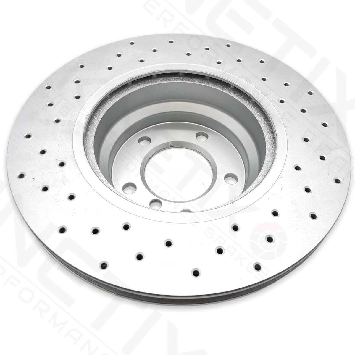 FOR BMW 325d M SPORT E90 E91 E92 E93 FRONT CROSS DRILLED BRAKE DISCS PAIR 330mm
